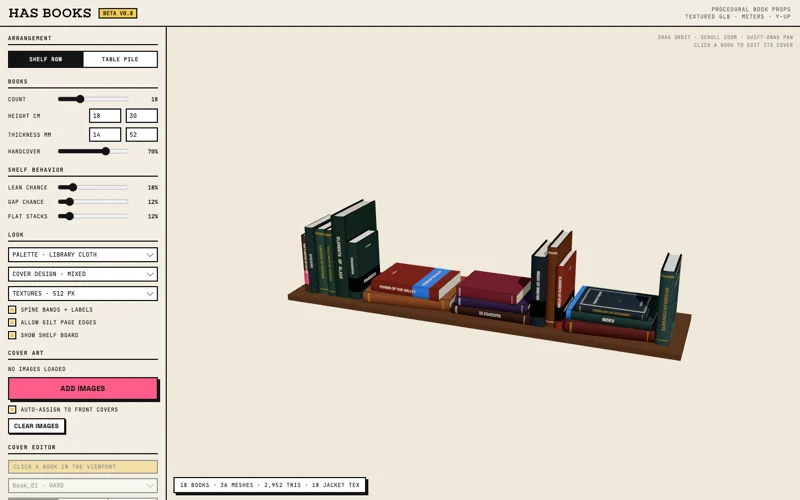 HAS Books screenshot